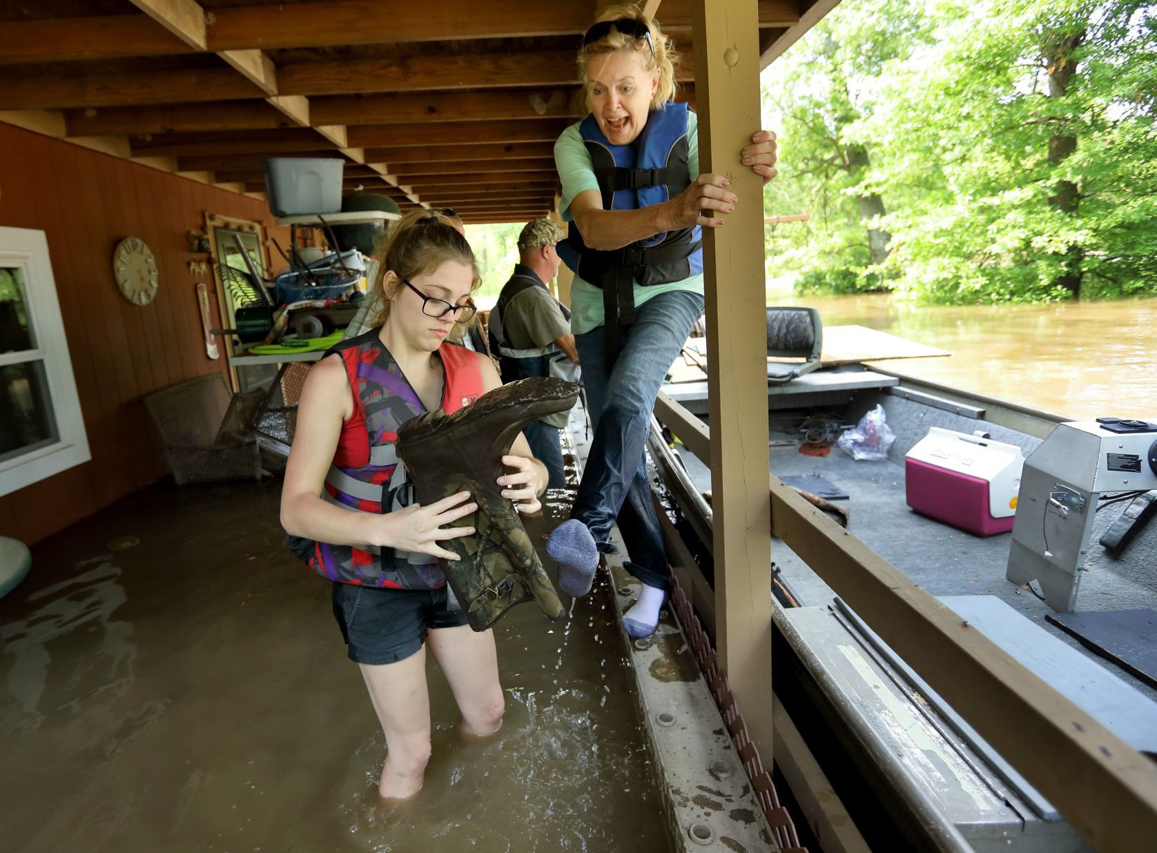 Mississippi River flooding in St. Charles County
